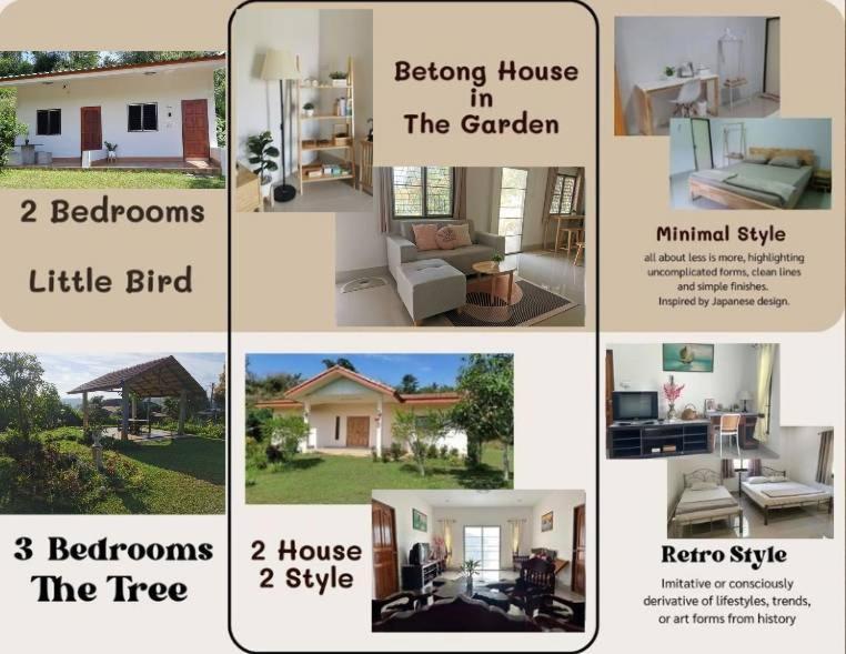 Villa Betong House In The Garden Exterior foto